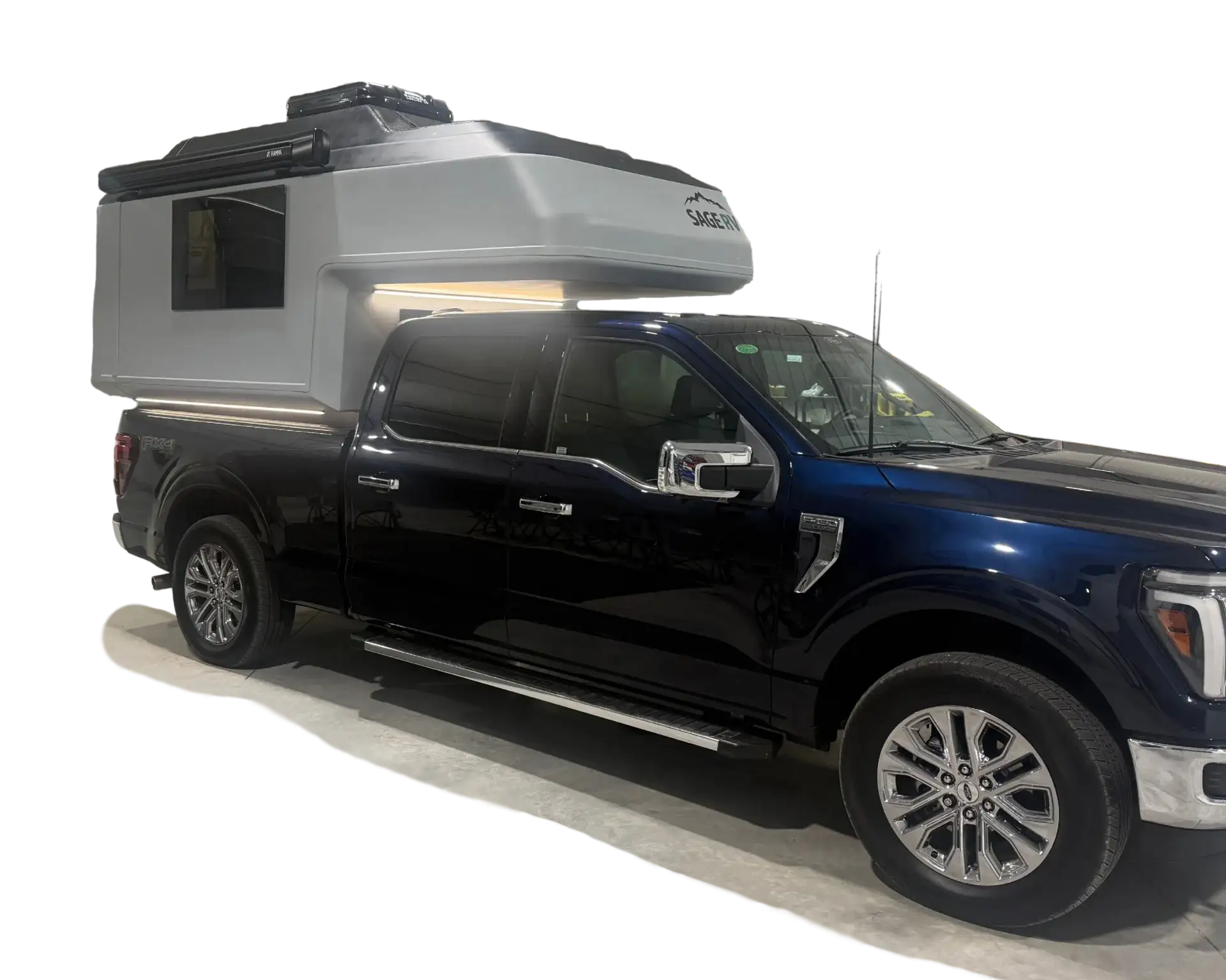Sage RV truck camper front 01